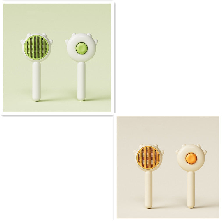 Anti-Hairball Pet Grooming Comb for Healthy, Shiny Fur