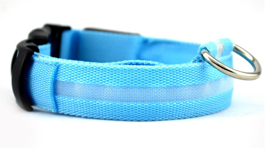 Light-Up Safety Collar: Keep Your Dog Visible and Stylish at Night!
