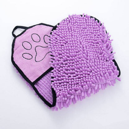 Super Absorbent Quick-Dry Microfiber Bath Towel for Pets - Klargent LLC