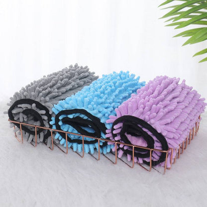 Super Absorbent Quick-Dry Microfiber Bath Towel for Pets - Klargent LLC