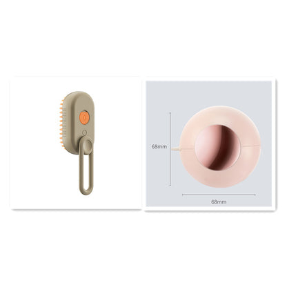 3-in-1 Electric Pet Brush: Groom, Massage, and Remove Hair