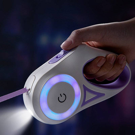 Automatic Retractable Dog Leash & Collar – Perfect for Pets! - Klargent LLC