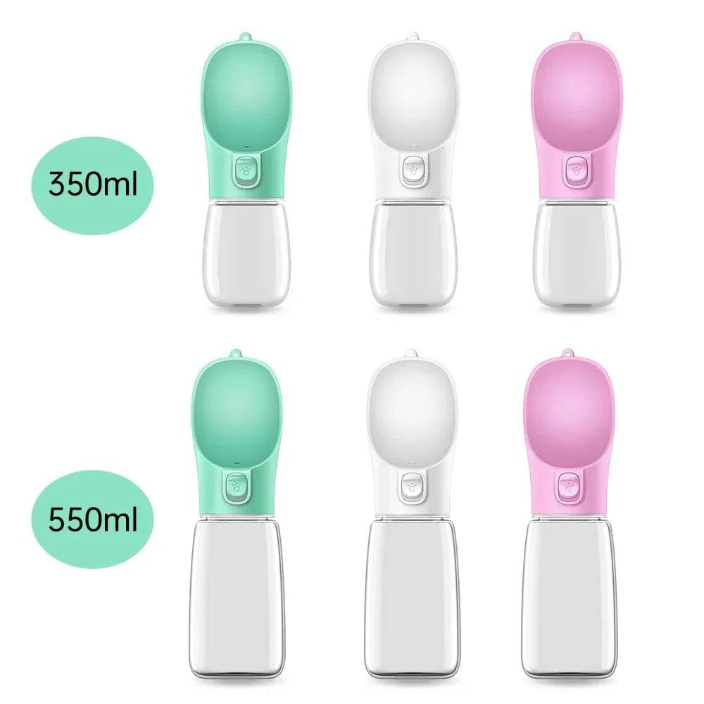 2-in-1 Travel Pet Bottle: Convenient Food and Water Storage - Klargent LLC