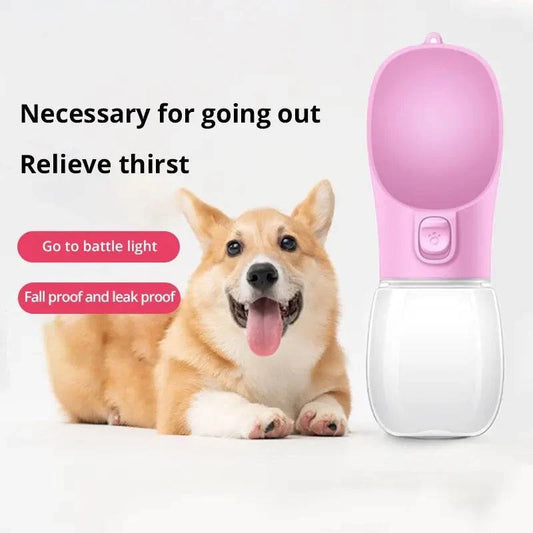 Portable Pet Water Bottle: Hydration On-the-Go for Dogs & Cats - Klargent LLC