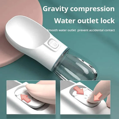 Portable Pet Water Bottle: Hydration On-the-Go for Dogs & Cats - Klargent LLC
