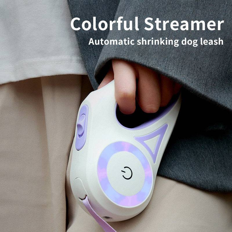 Automatic Retractable Dog Leash & Collar – Perfect for Pets! - Klargent LLC