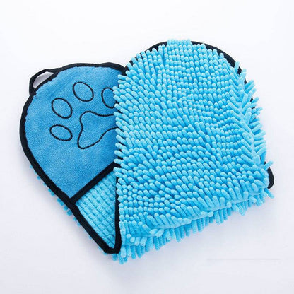 Super Absorbent Quick-Dry Microfiber Bath Towel for Pets - Klargent LLC