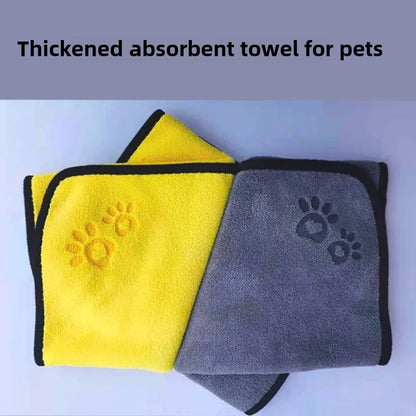 Quick-Dry Pet Towel: Soft, Absorbent, and Perfect for Bath Time