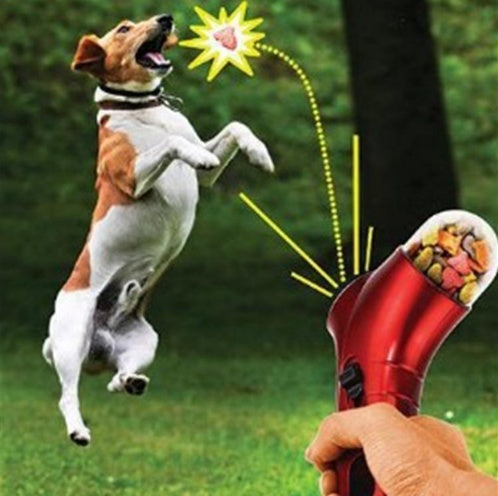 Treat-Launching Pet Toy