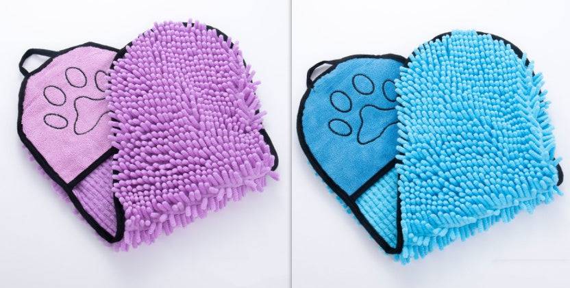 Super Absorbent Quick-Dry Microfiber Bath Towel for Pets - Klargent LLC