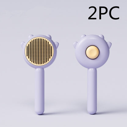 Anti-Hairball Pet Grooming Comb for Healthy, Shiny Fur