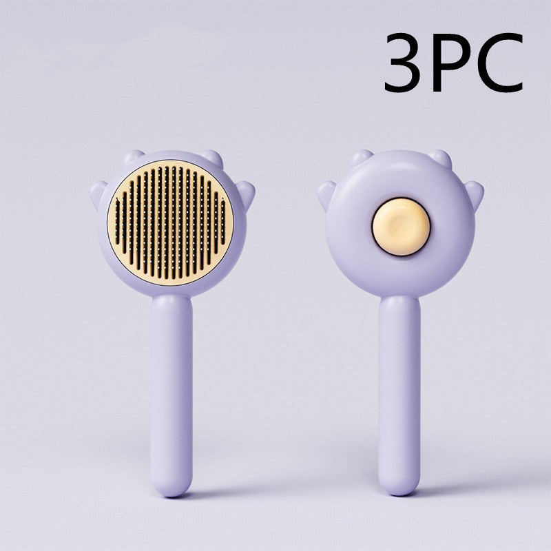 Anti-Hairball Pet Grooming Comb for Healthy, Shiny Fur
