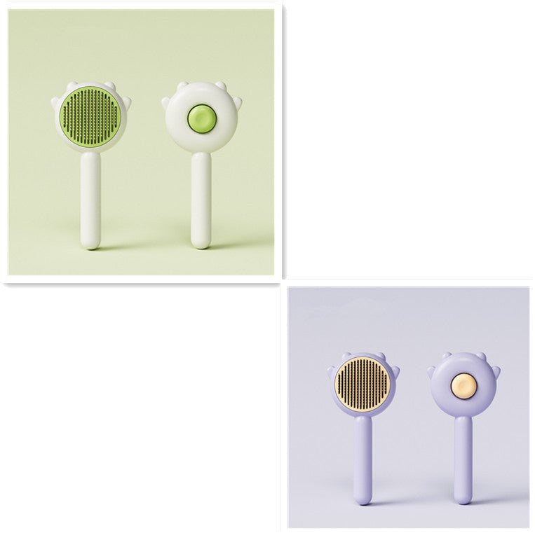 Anti-Hairball Pet Grooming Comb for Healthy, Shiny Fur