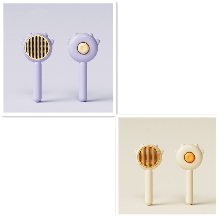 Anti-Hairball Pet Grooming Comb for Healthy, Shiny Fur