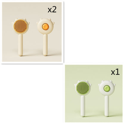 Anti-Hairball Pet Grooming Comb for Healthy, Shiny Fur