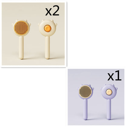 Anti-Hairball Pet Grooming Comb for Healthy, Shiny Fur