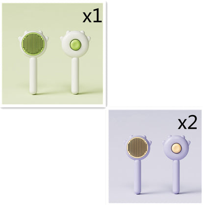 Anti-Hairball Pet Grooming Comb for Healthy, Shiny Fur