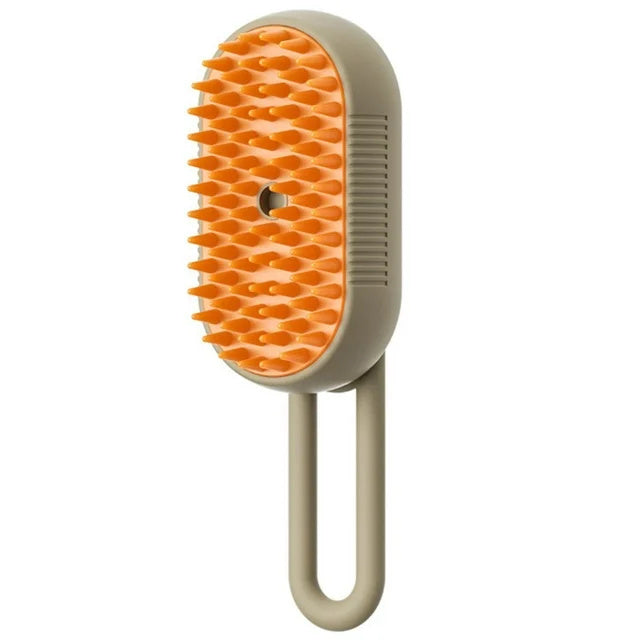 3-in-1 Electric Pet Brush: Groom, Massage, and Remove Hair