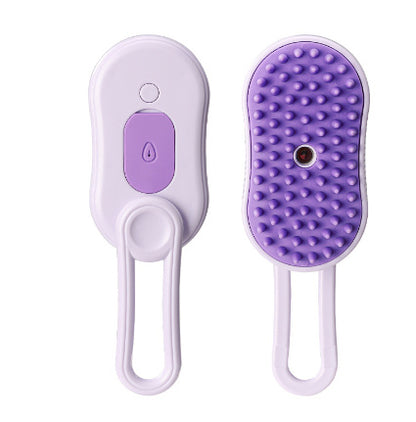 3-in-1 Electric Pet Brush: Groom, Massage, and Remove Hair